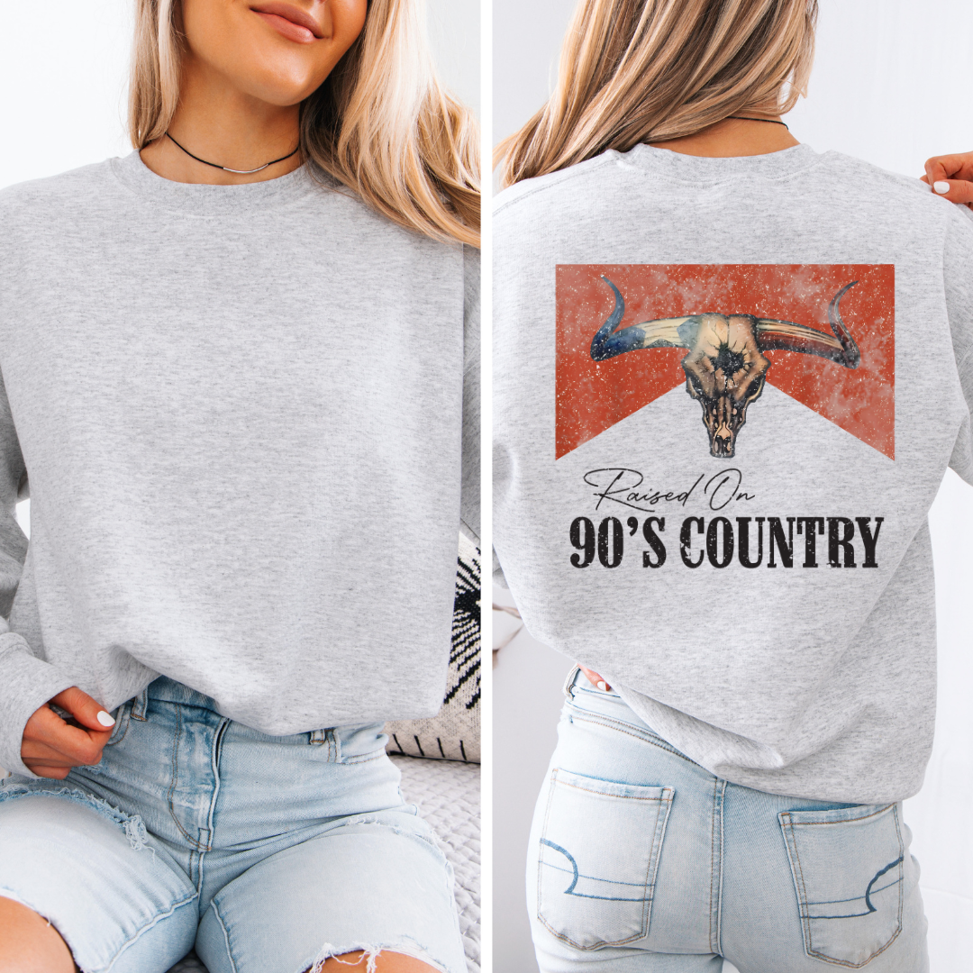 Raised On 90's Country  - made to order