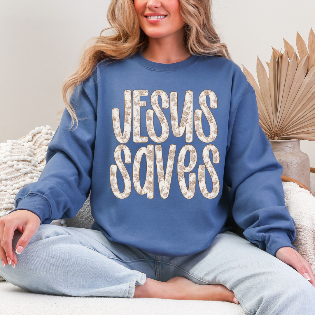 JESUS SAVES   - Made to order