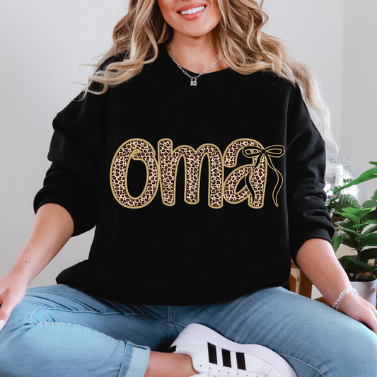 Cheetah ( Bow ) , OMA , Gigi , Grammy Mama and more )  - Made to order