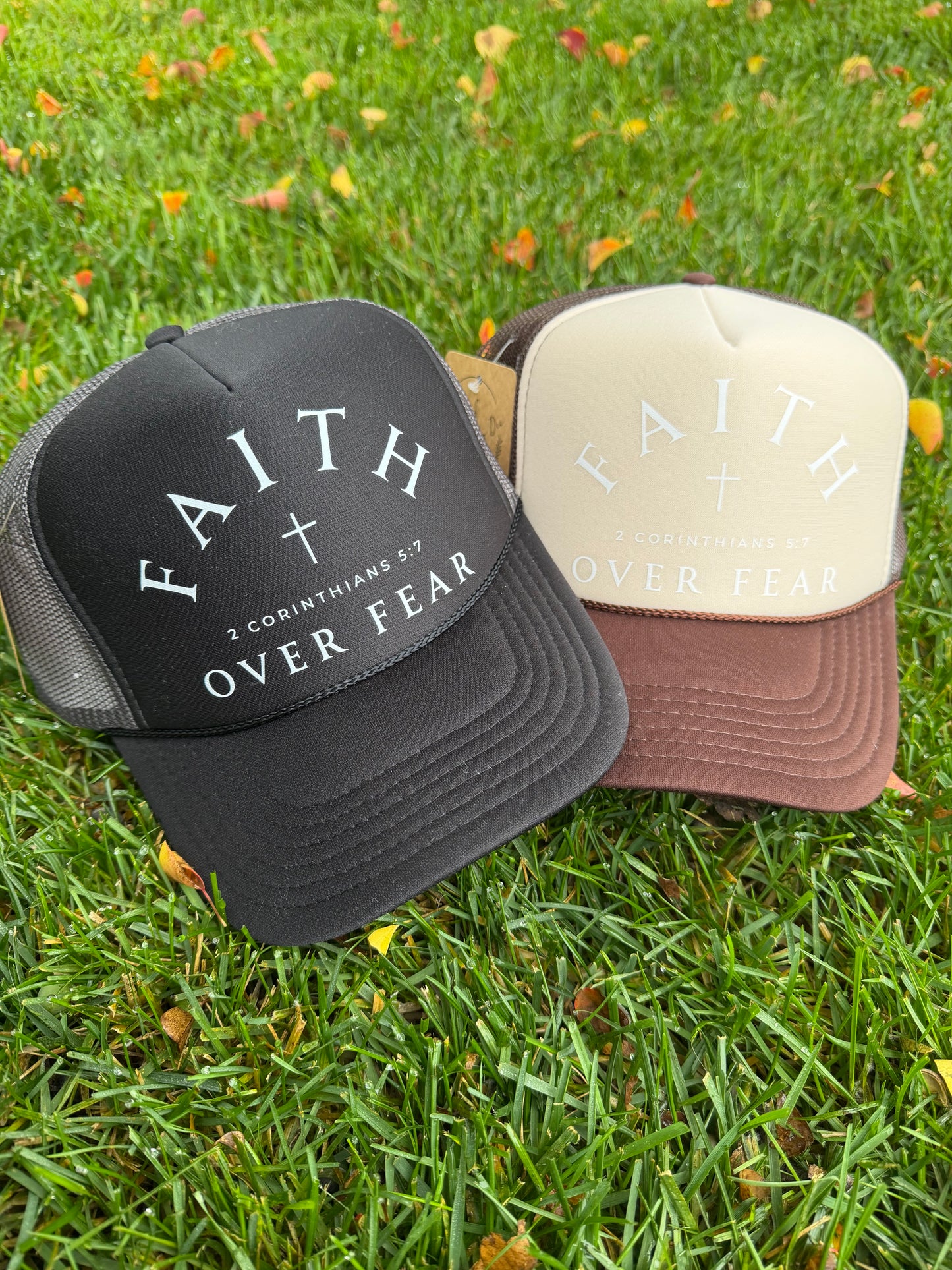 FAITH OVER FEAR - Trucker Hat