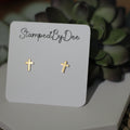 Cross - Dainty Earrings