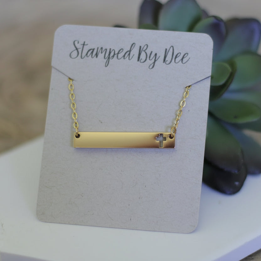 Faith - Gold Stainless steel Necklace