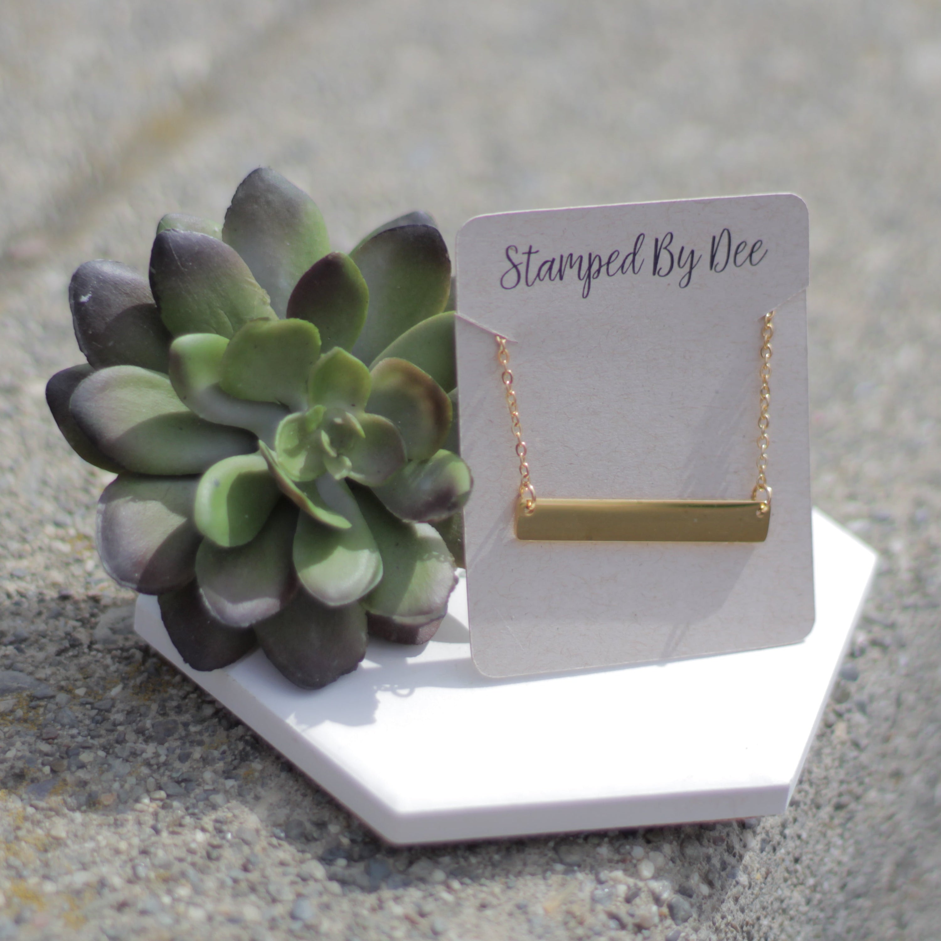 Let's Make It Personal - Dainty Necklace