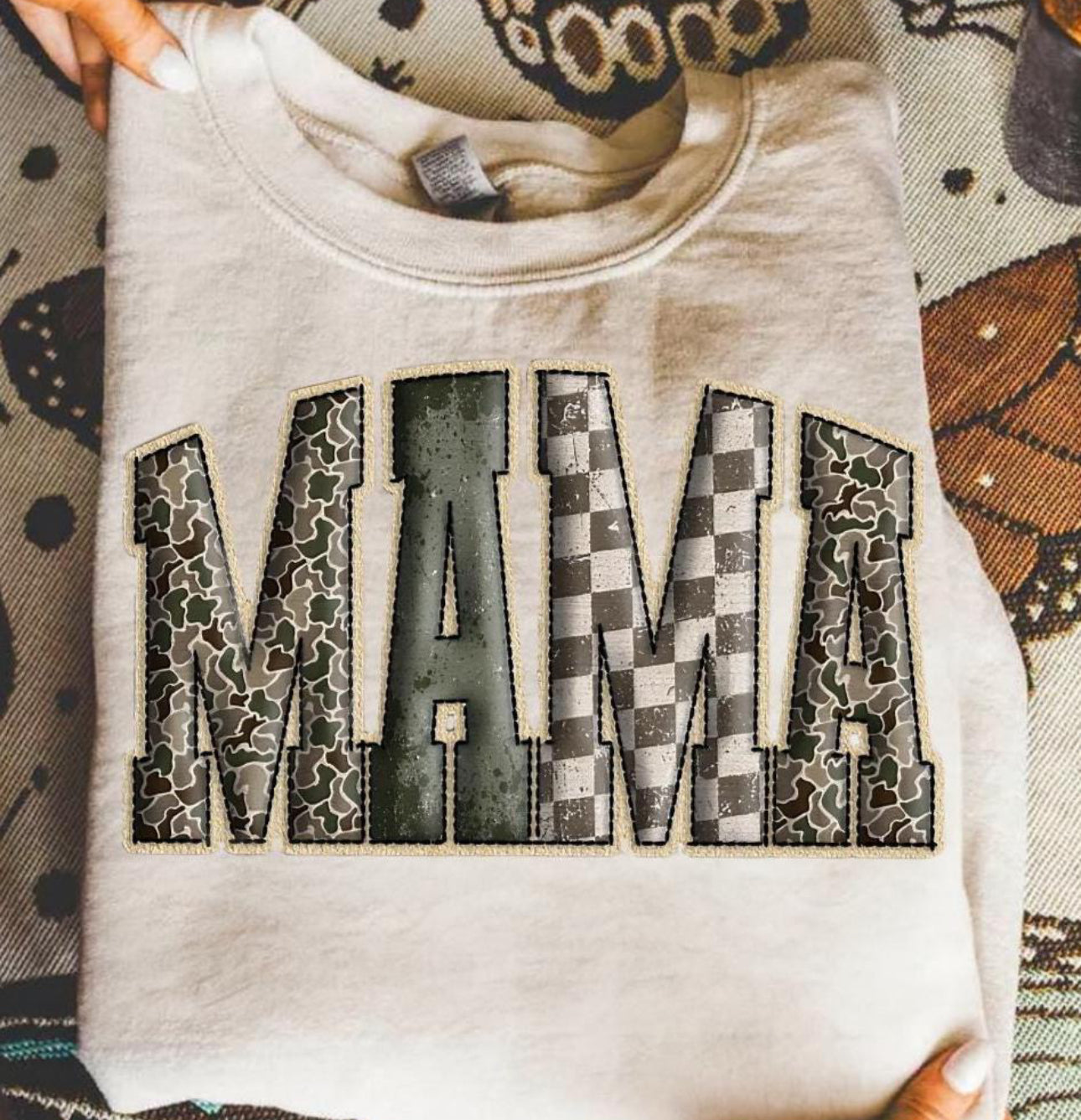 CAMO MAMA- Made to order