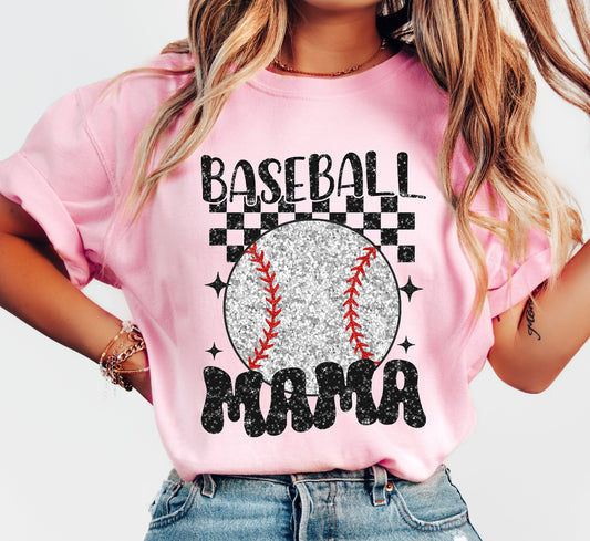BaseBall MAMA  ( T-SHIRT ) - Made to order