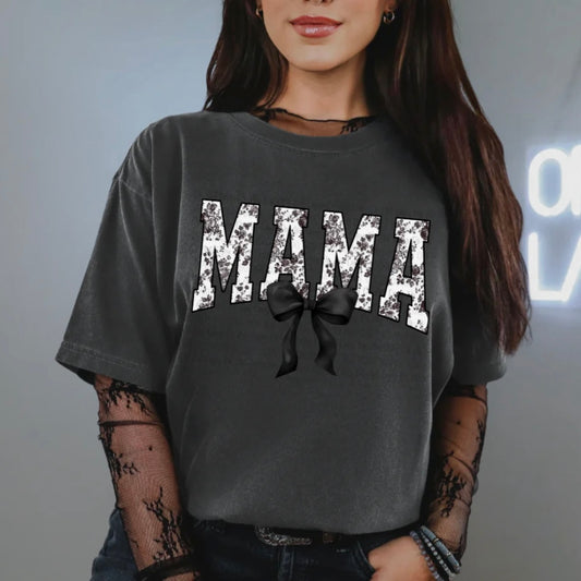 MAMA Floral ( T-SHIRT ) - Made to order